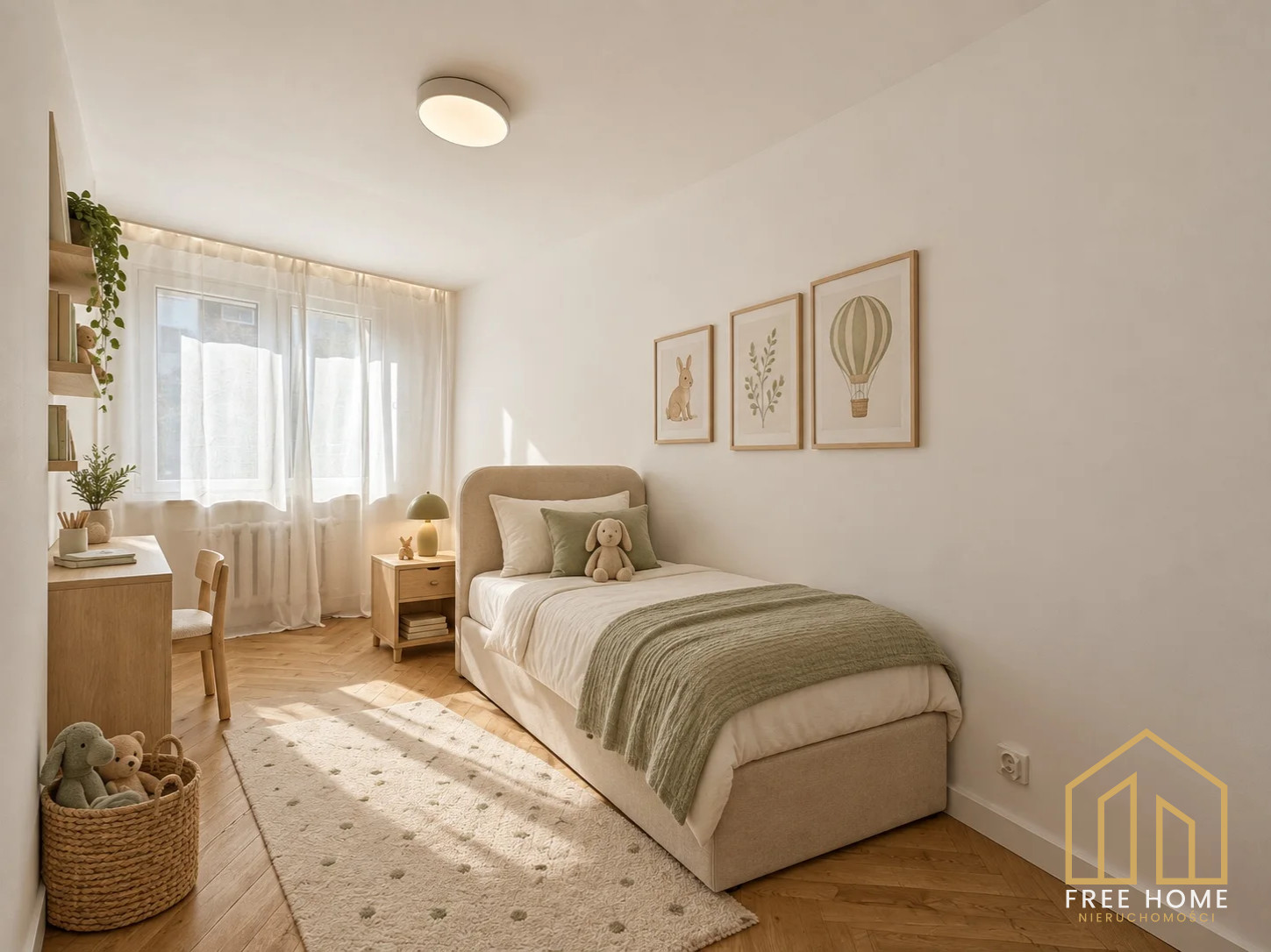3-pokojowe mieszkanie z balkonem w bloku po remoncie, os. Kopernik — miniatura 3