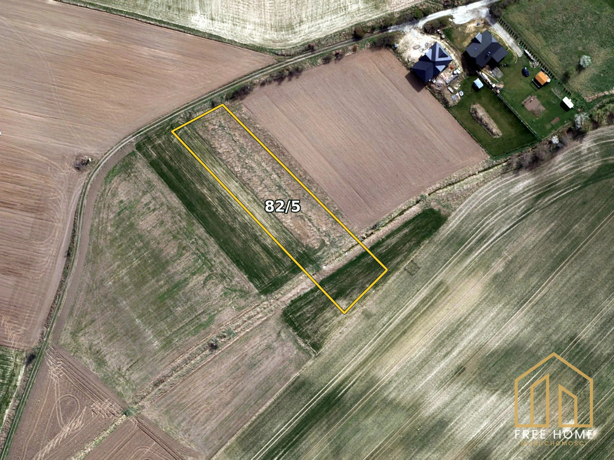 Szczyglice | grunt rolny ok. 33 arów | działka 82/5 — miniatura 4