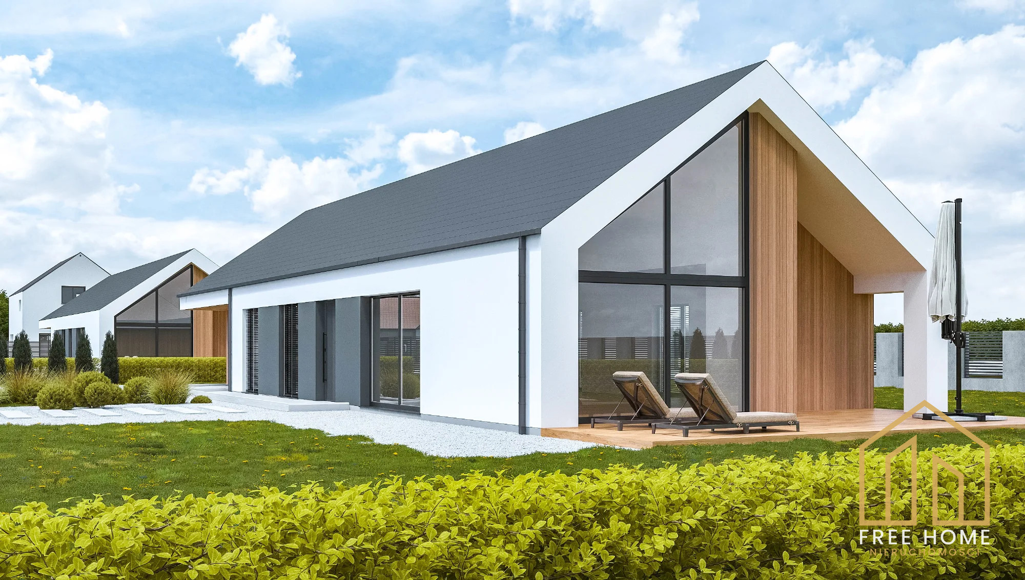 NOVA 8 - Dom Nowoczesna Stodoła 147,36 m² działka 1 217 m² — miniatura 4